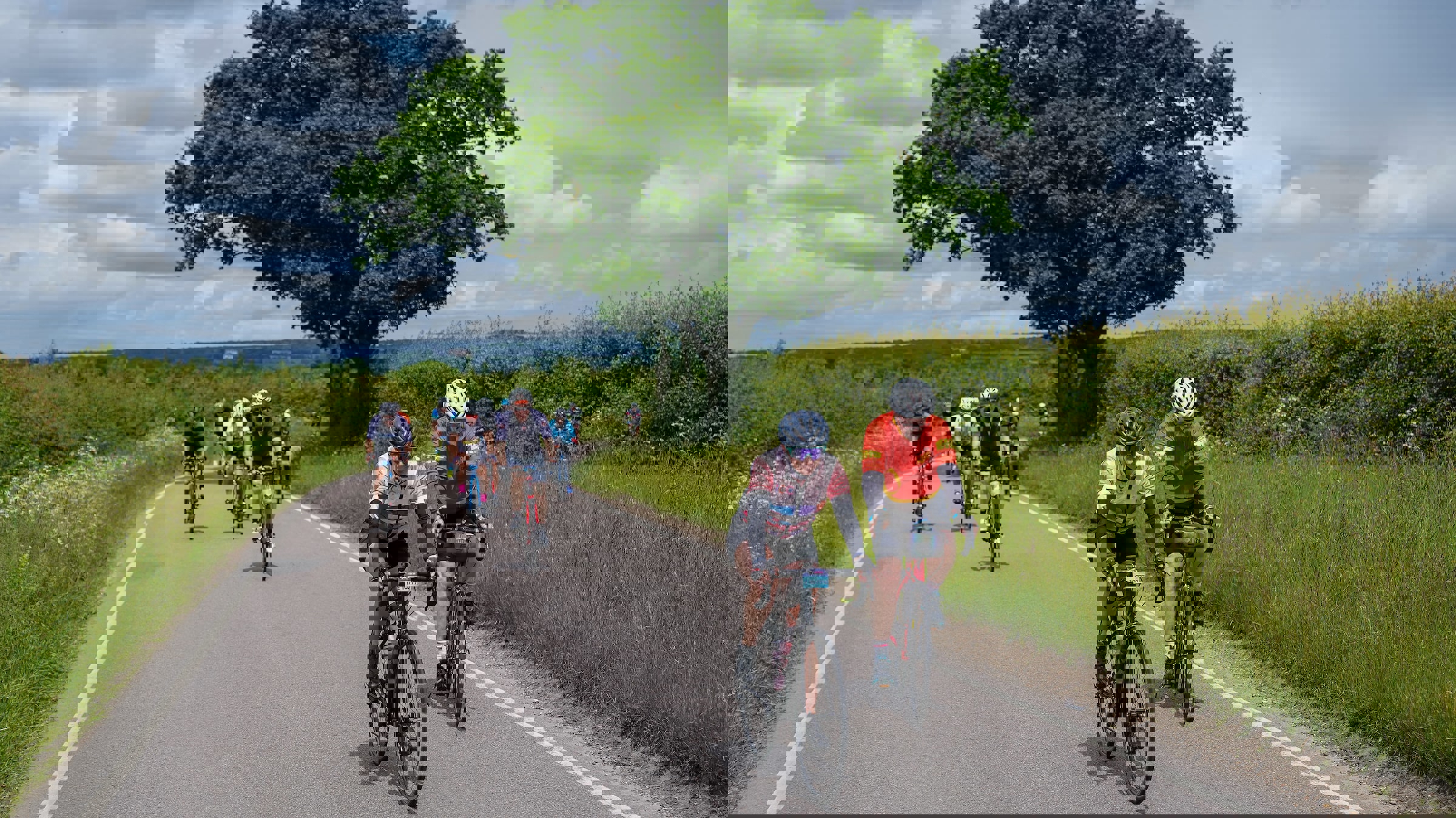 Ridelondon Essex 2022 Participants Pass Through Chelmsford