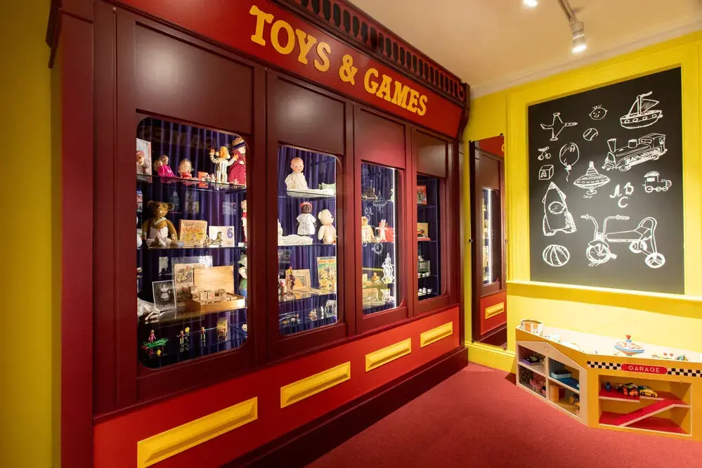 Toys And Games Exhibit At Museum (Credit Daniel Jones)