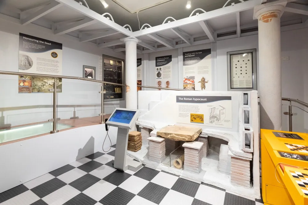 Roman Gallery At Museum (Credit Daniel Jones)