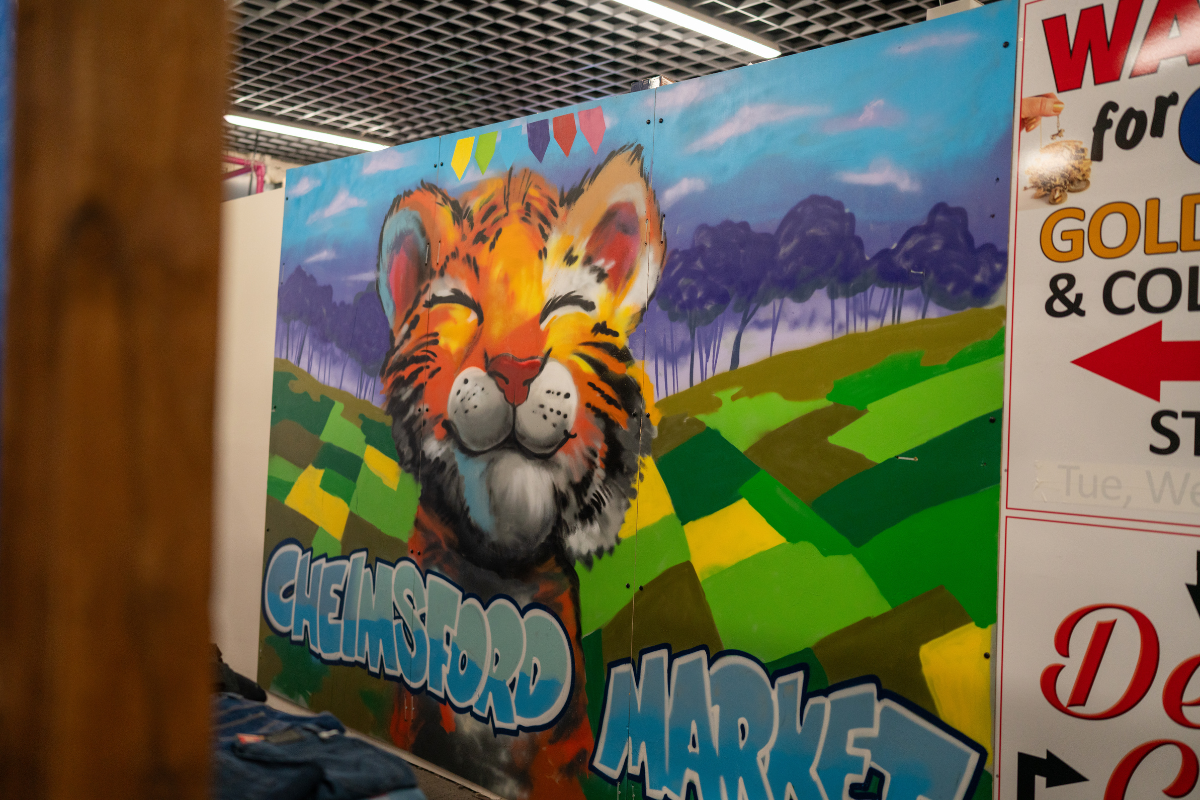 Street Art Created At Last Year's Family Fun Day