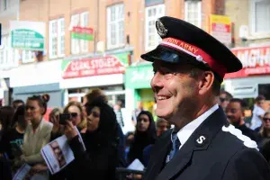 Man From Salvation Army Band