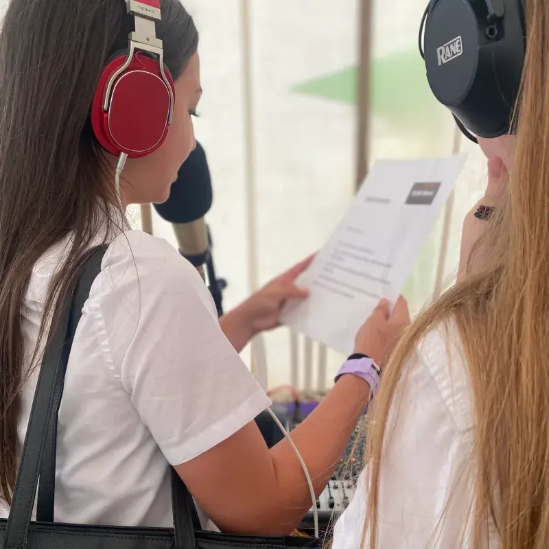 Students Try Voiceovers