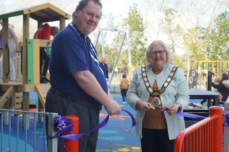 Mayor Deakin Opening Compass Gardens’ Play Area