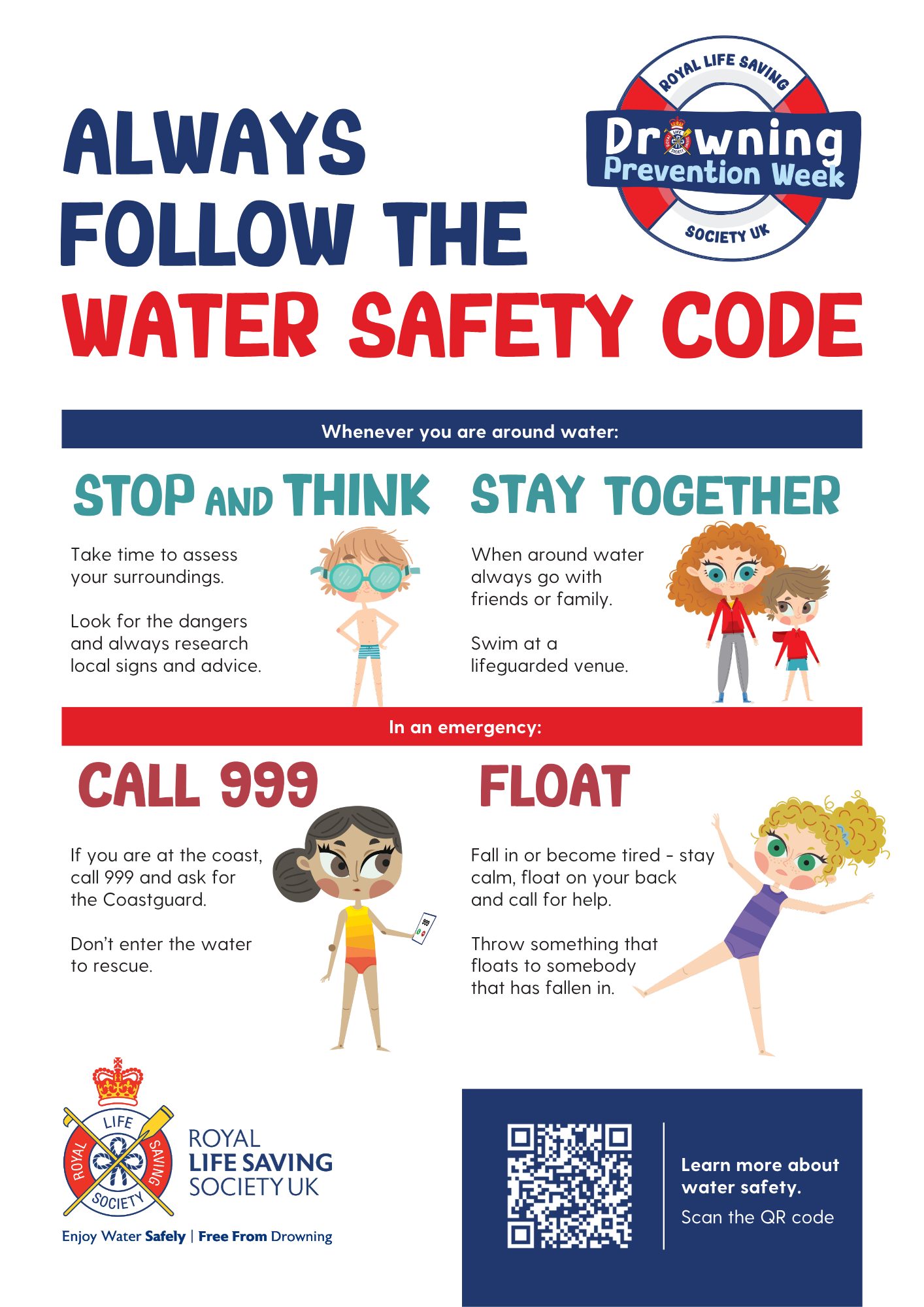 Water Savety Code Water safety assemblies delivered to Chelmsford primary schools | City Life