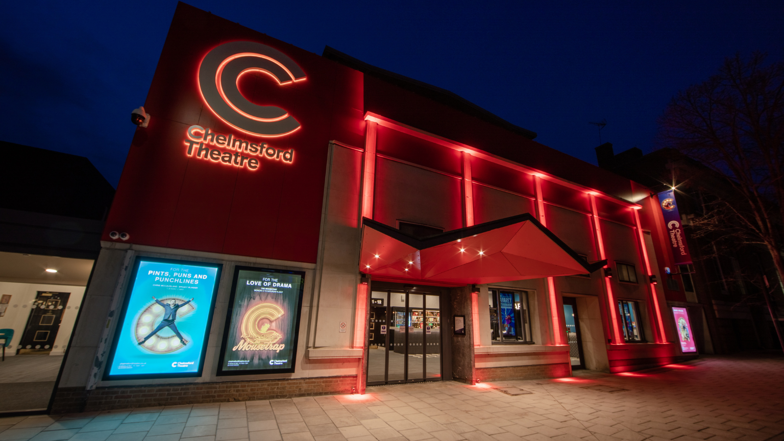 Chelmsford Theatre At Night