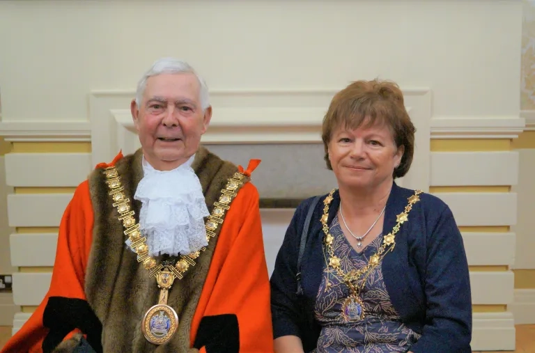 Mayor Galley And His Wife