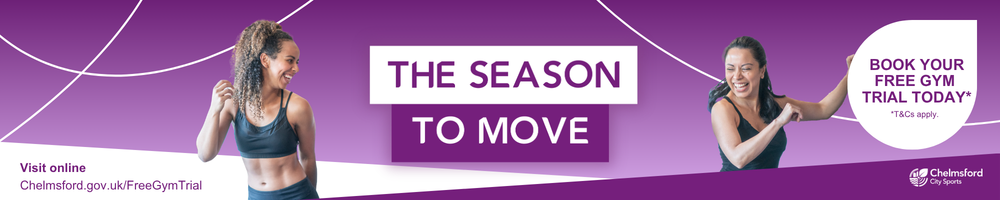 The season to move. Visit online to book your free gym trial today. Women getting active.