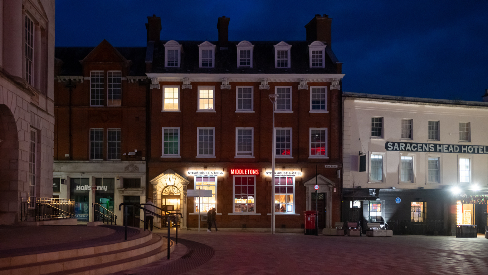 Tindal Square At Night