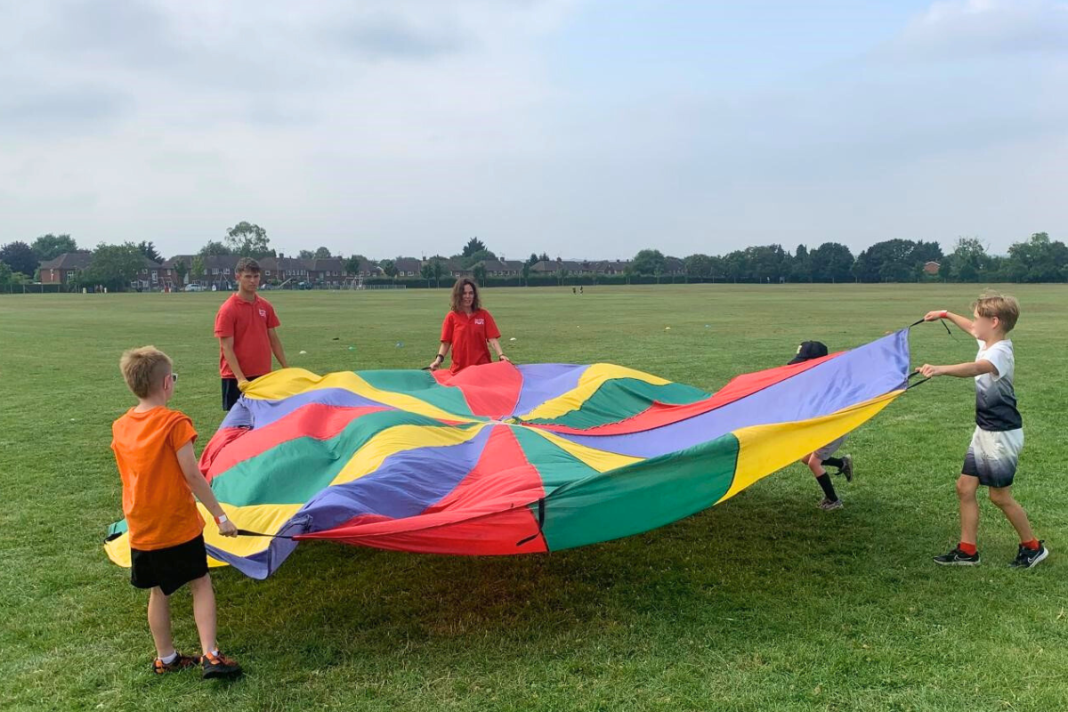 Playworkers At Picnic In The Park