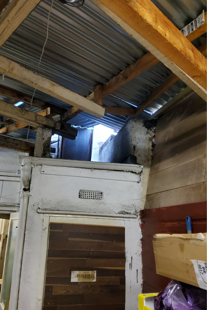 The Building Was Not Up To Standard