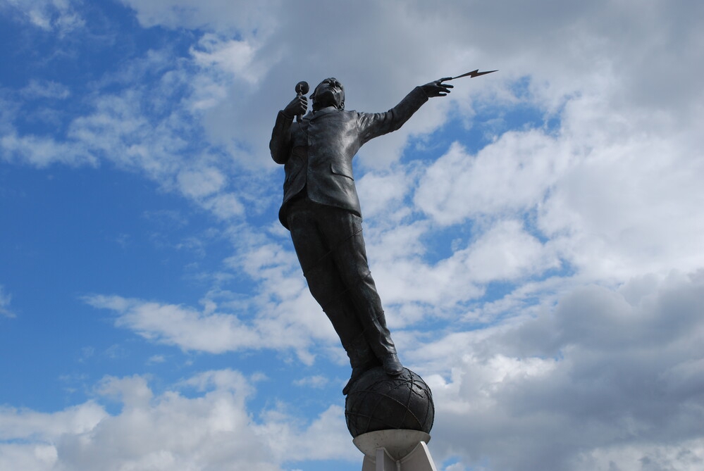 Marconi Memorial Sculpture