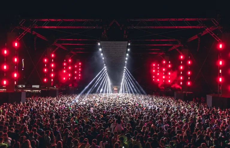 Creamfields Runway Stage (Credit: Geoffrey Hubbel)