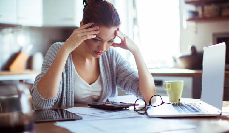 Stressed Woman