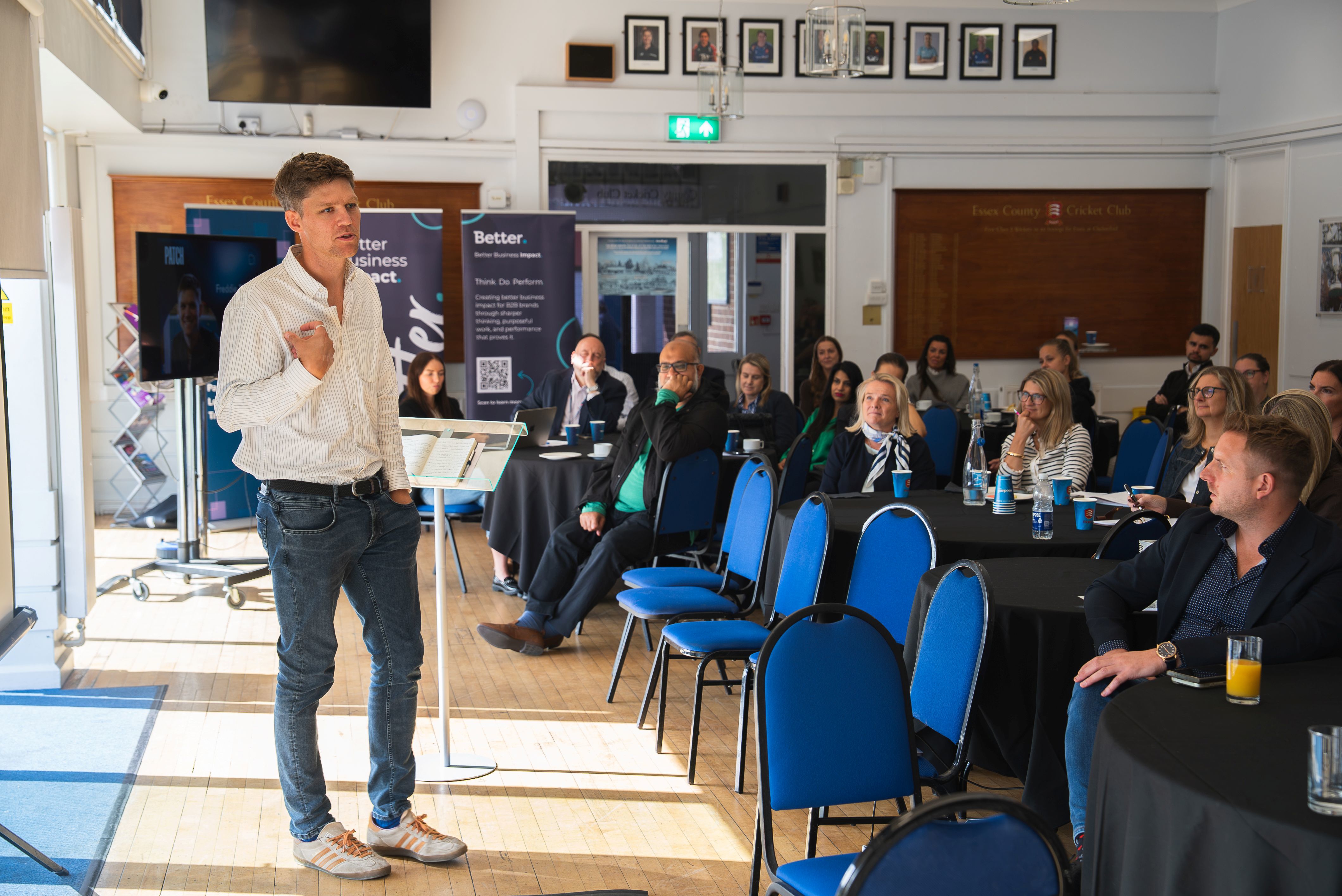 Freddie Fforde From Patch Speaking At The Chelmsford Opportunity Business Event 24 Sept 2026 Landscape
