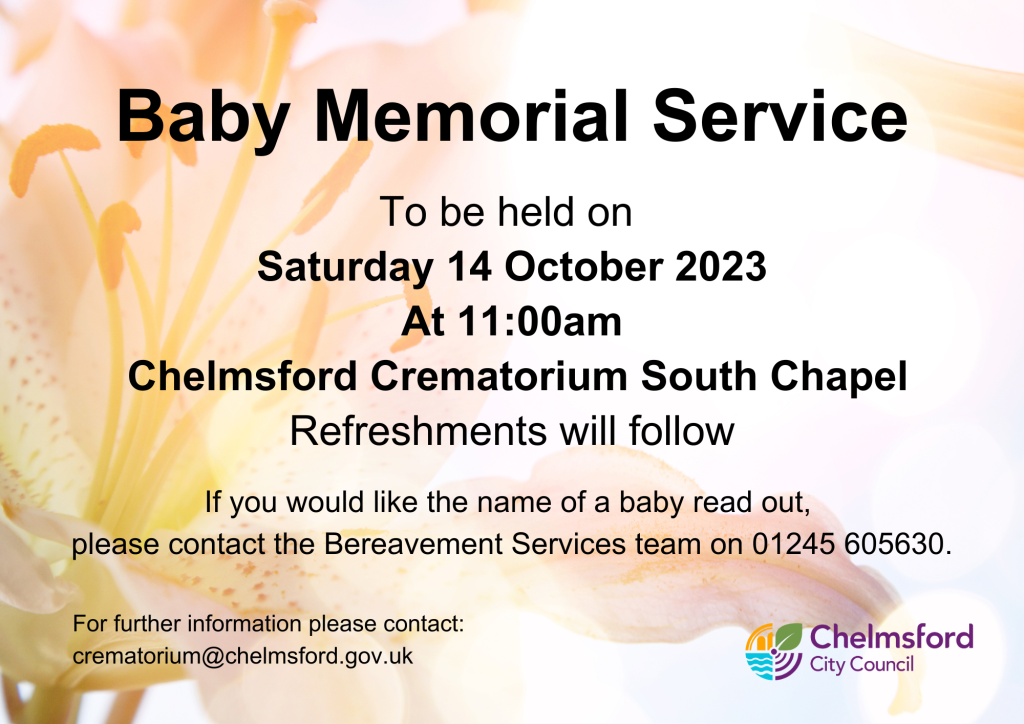 Baby Memorial Service