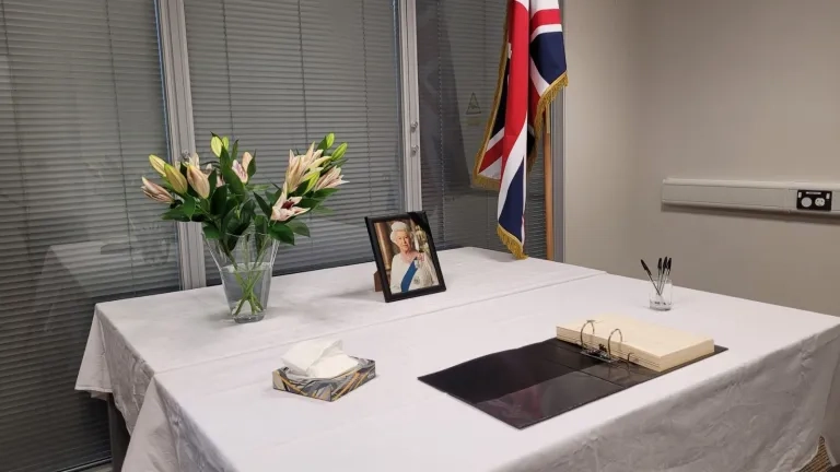 Book Of Condolence at Civic Centre