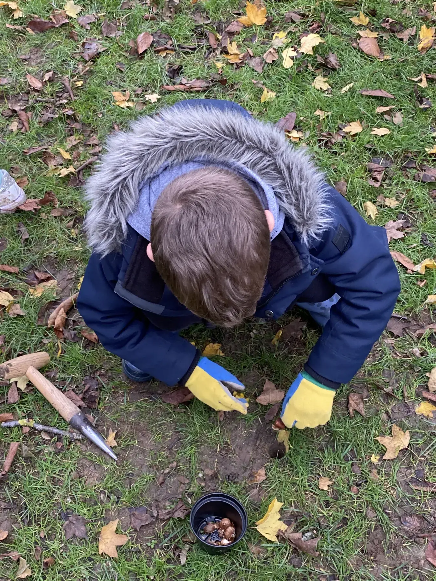 Children Bulb Planting 04