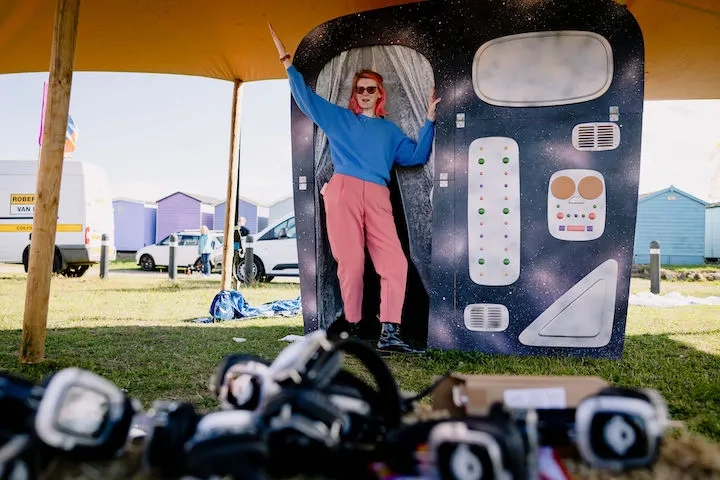 Listening Booth (Credit: Lucy Toms)