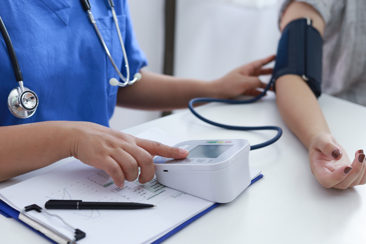 Blood Pressure Check Nurse