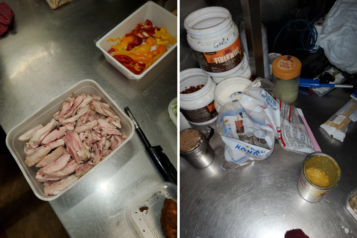 Food Not Cooked Thoroughly Nor Stored Hygienically At Good Season Express