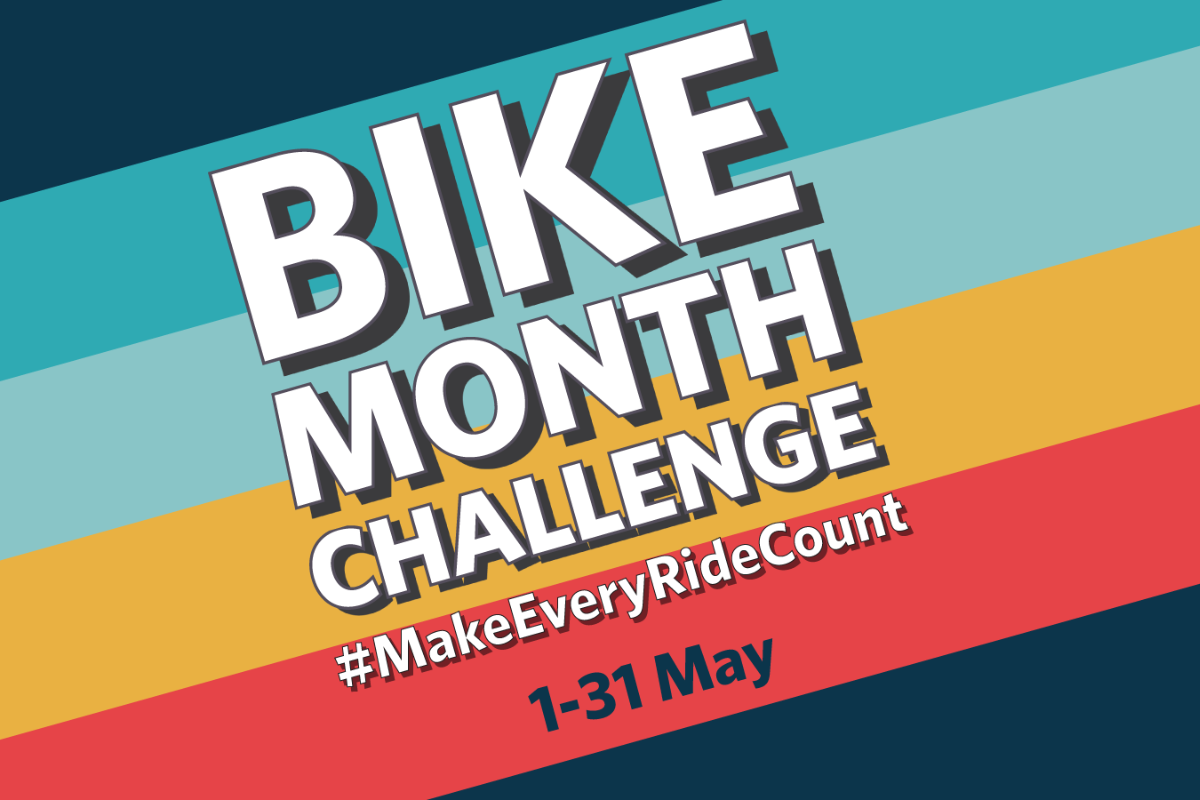 Bike Month Challenge Visual