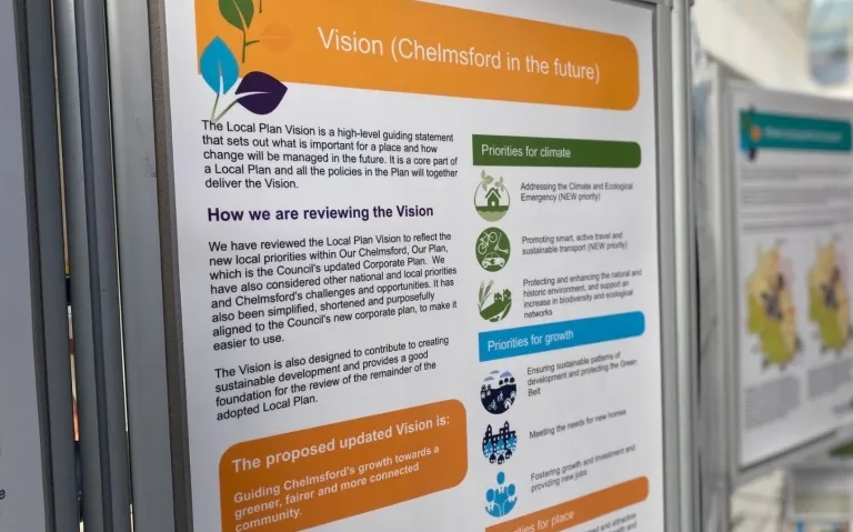 Local Plan Consultation Display Board