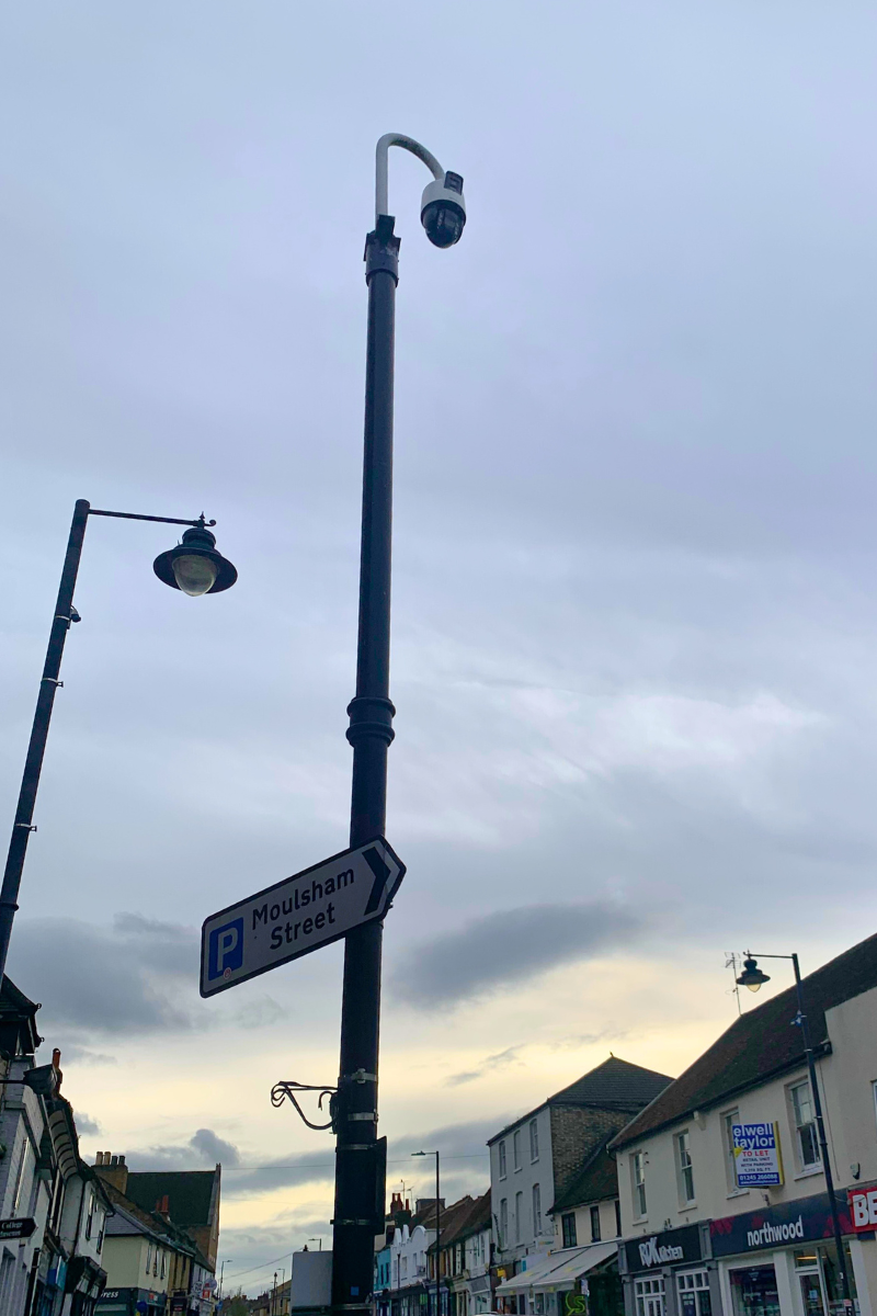 Moulsham St Upgraded CCTV