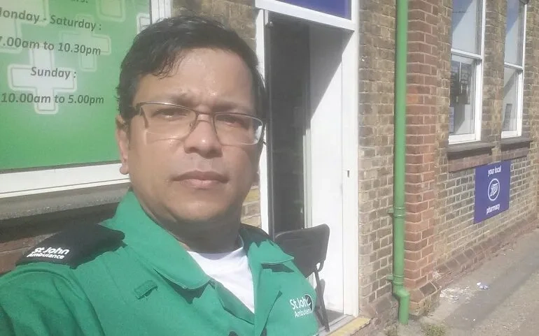 Volunteer Ashraf On A Chemist Run