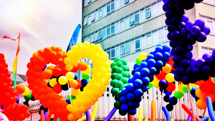Behind The Rainbow Poster