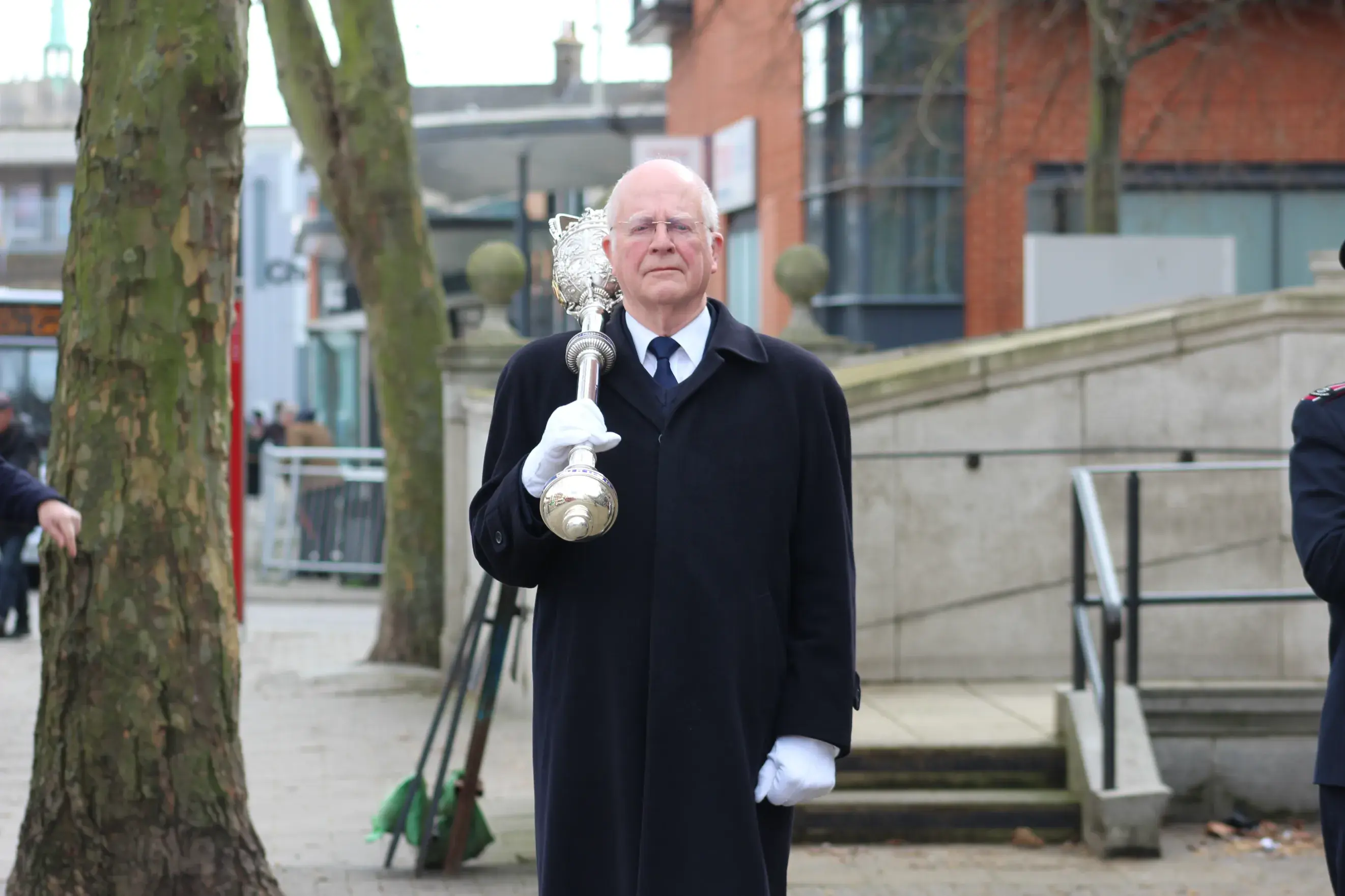 Ceremonial mace at commonwealth day