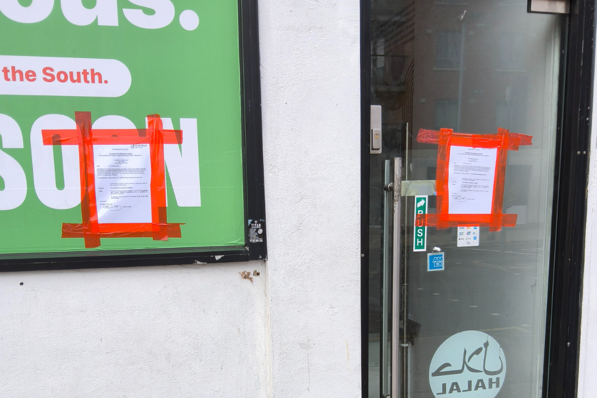 Prohibition Notices At 32 33 New Street