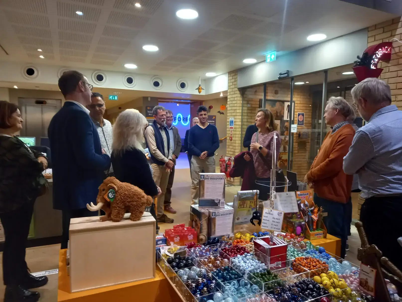 Backnang Representatives At Museum