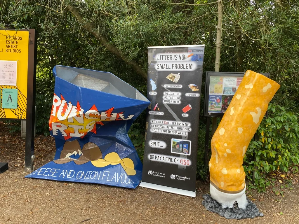 Landscape Crisps Cigarette Sign