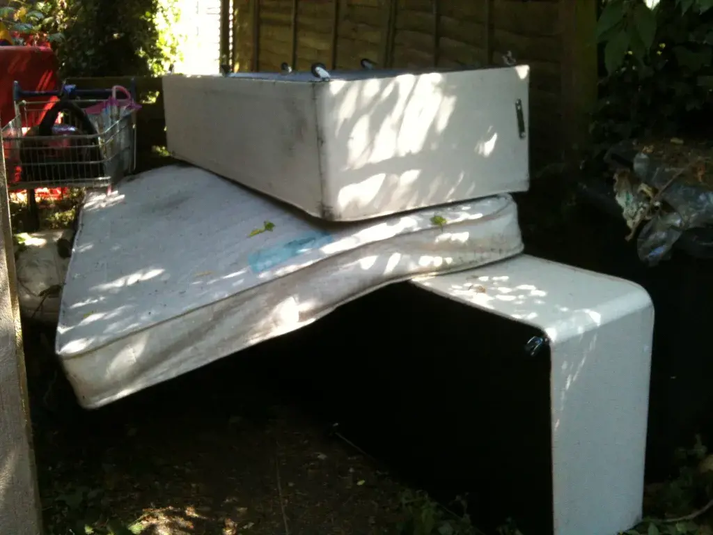 Mattresses fly-tipped