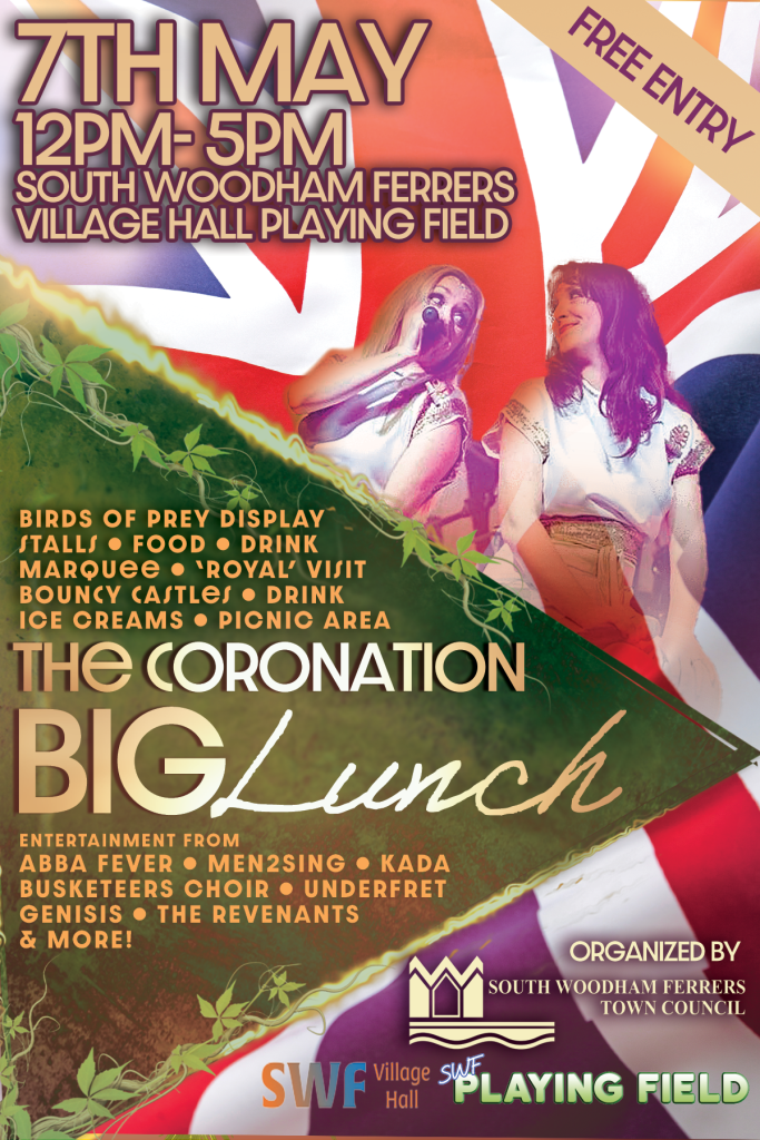 SWF Town Council Big Lunch Poster