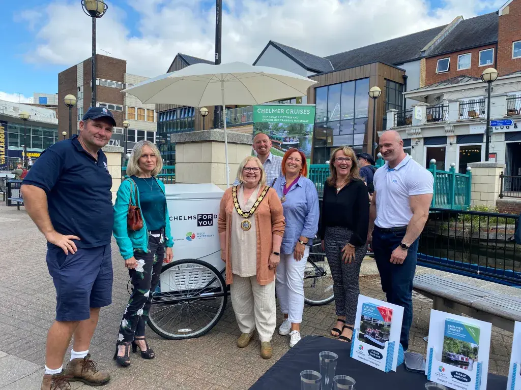 The Mayor On A Boat Trip