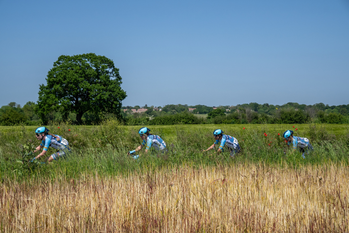 Pro Cyclists Ride Through Essex In The Ridelondon Classique 2023