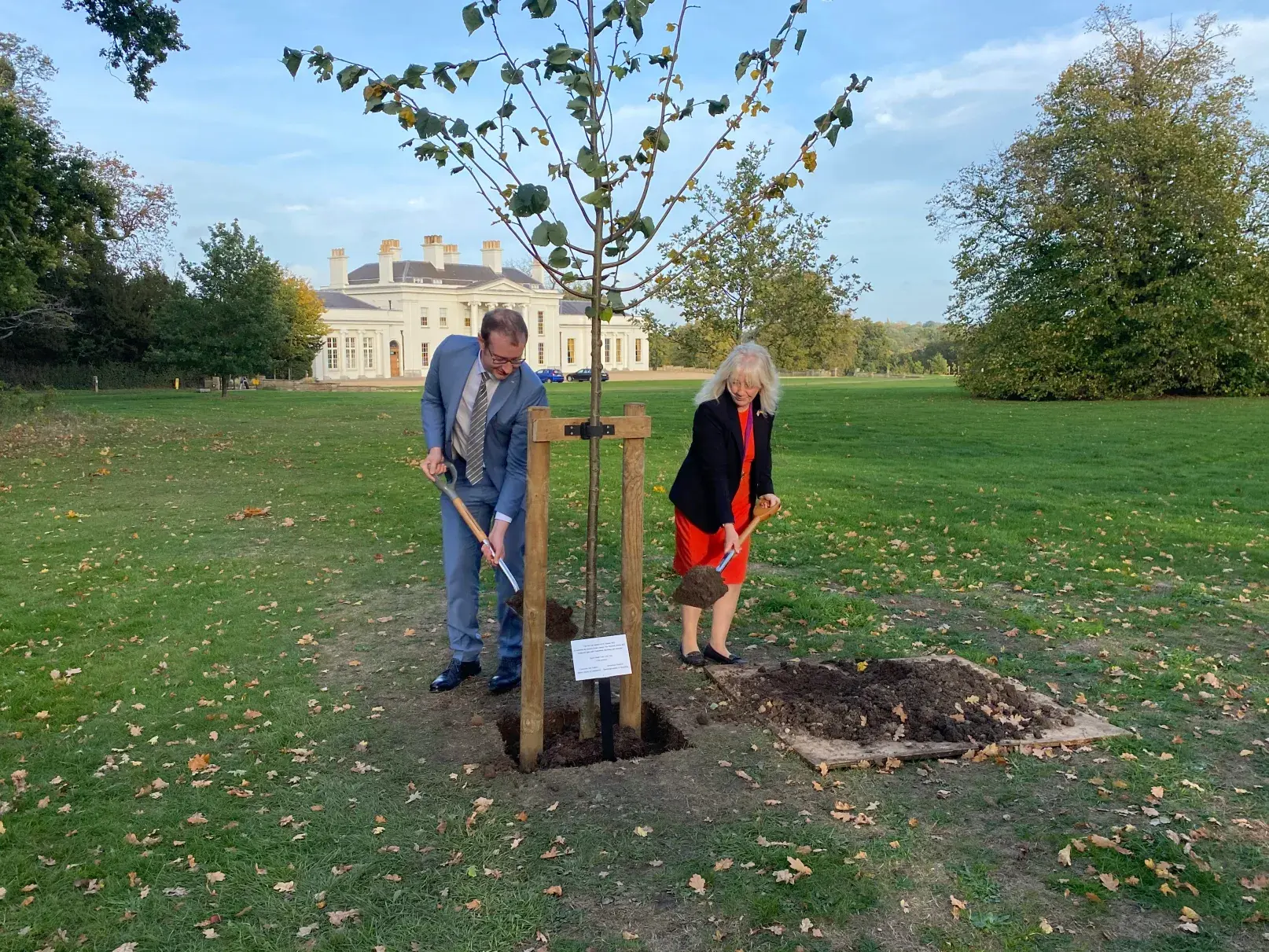 Backnang Tree Planting At Hylands