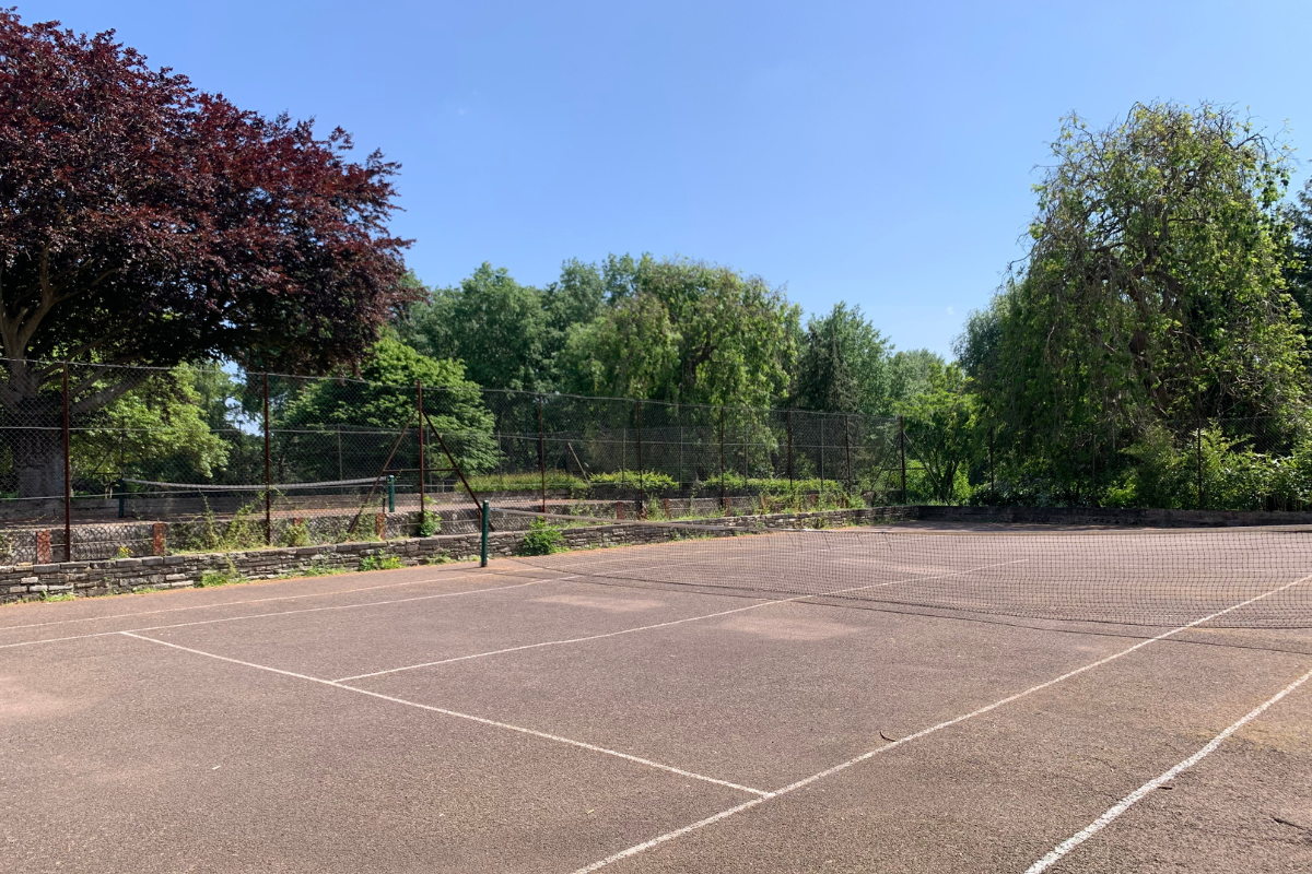 Tennis Court At Tower Gardens