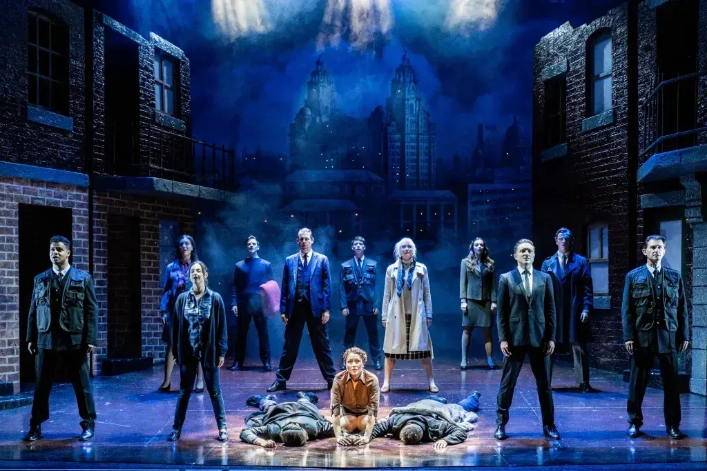 The Cast Of Blood Brothers Blood Brothers Uk Tour Photo Credit Jack Merriman
