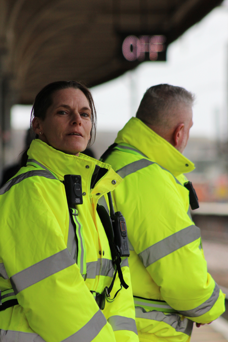 Tsos Wait To Board A Train At Chelmsford Station