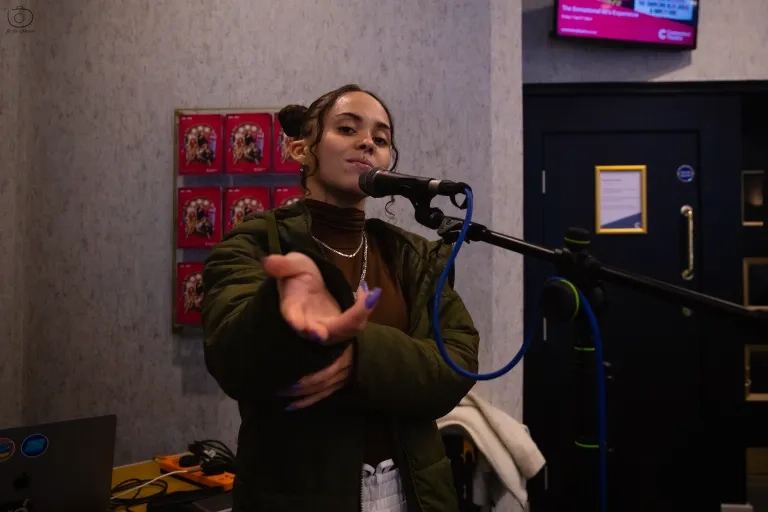 Hot Box Live perform in the main foyer at Chelmsford Theatre