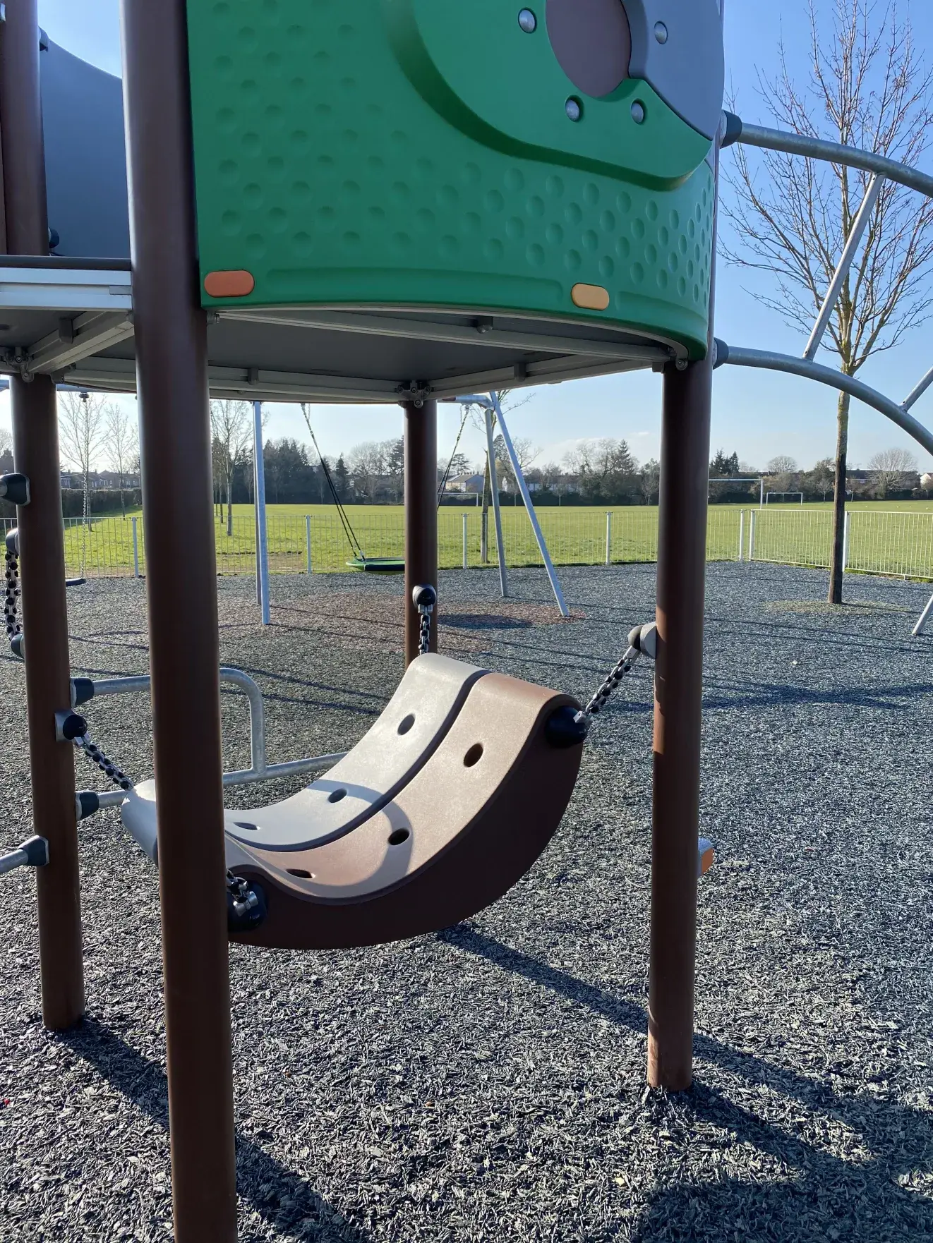 Swing In Melbourne Park Rotated