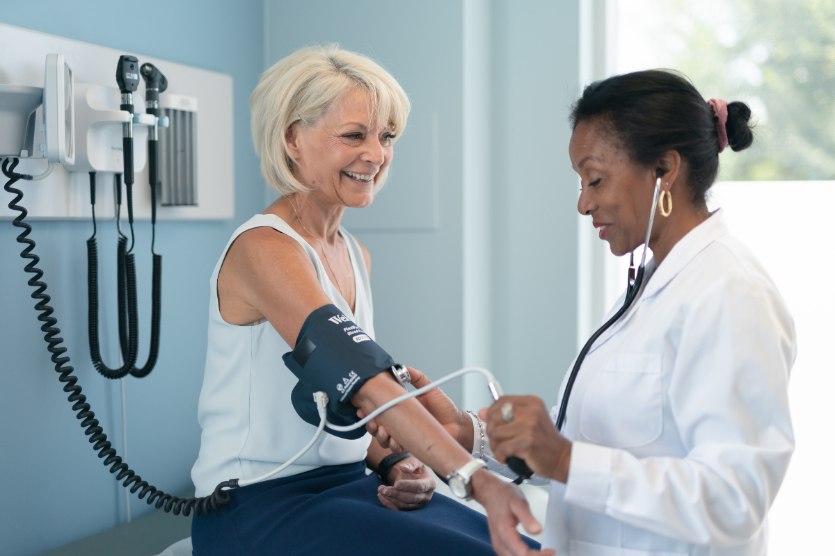 Blood Pressure Check By Doctor