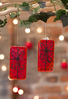 Hylands Xmas Glass Decorations 2022