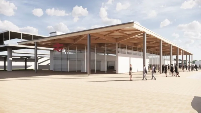 Artists Impression Of Beaulieu Station Front View (Credit Network Rail)