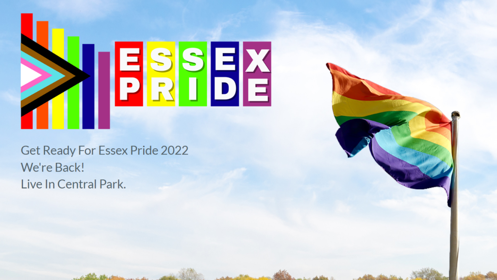 Essex Pride advert 2022