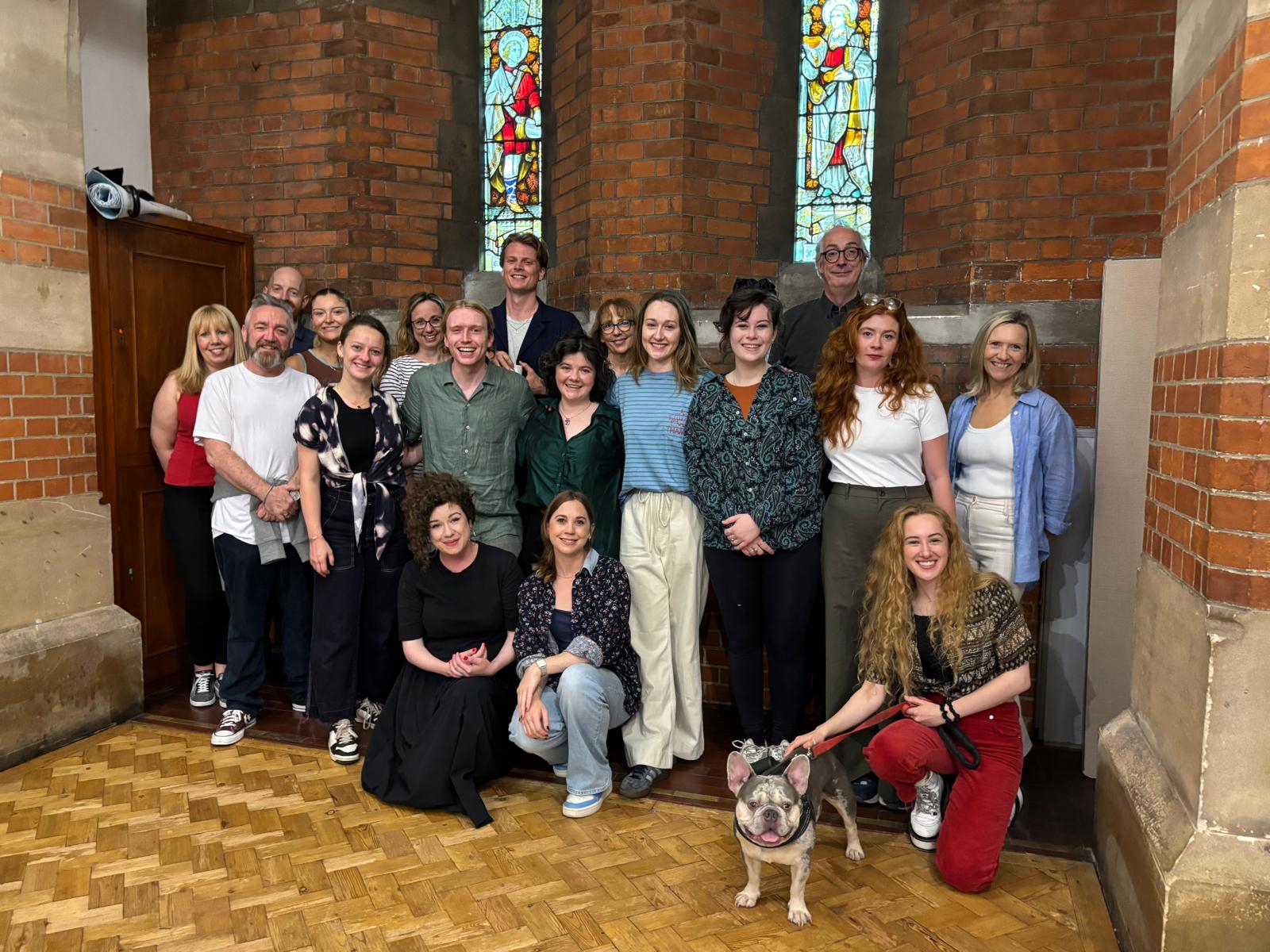 P&P First Rehearsal Cast Photo