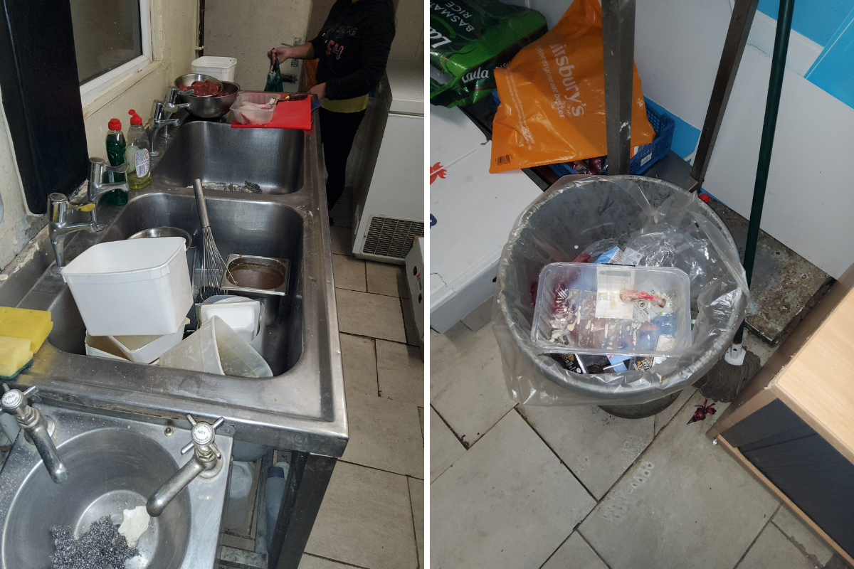 Evidence Of Poor Cleaning Practices At Good Season Express