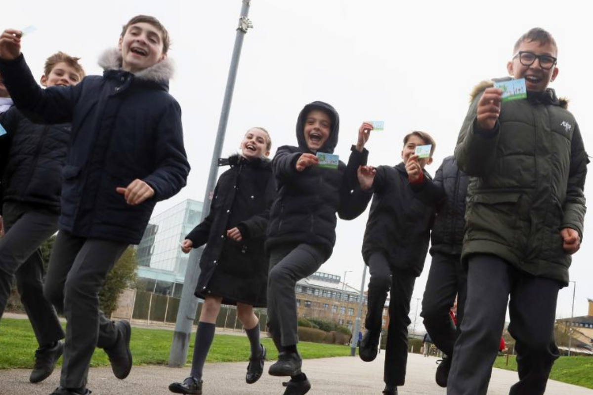 Chelmsford Students Play Beat The Street